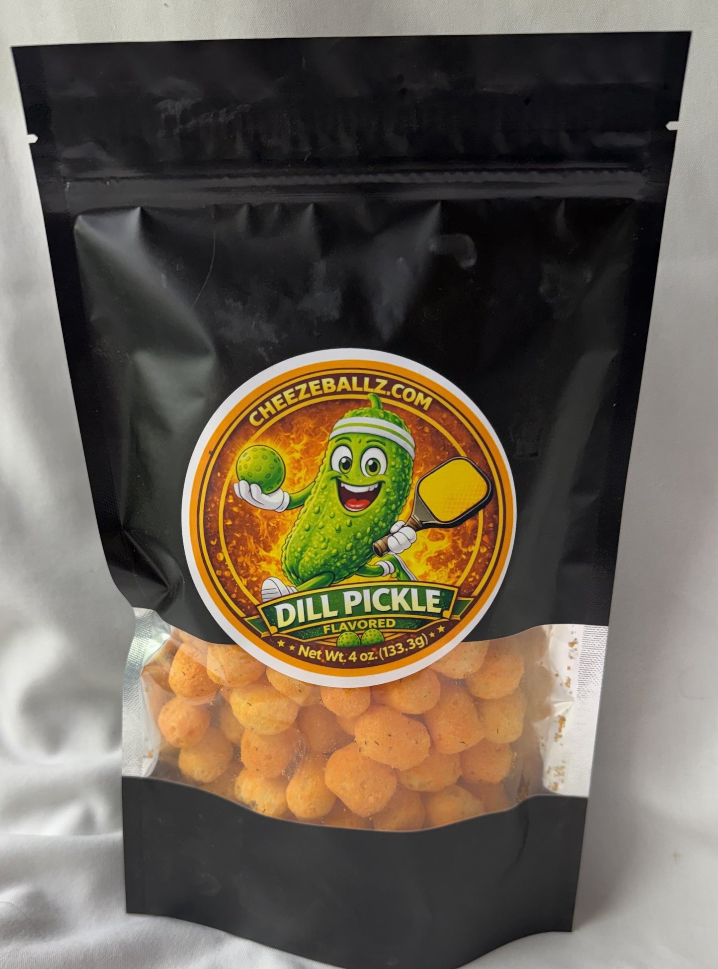 Chedda' Jalapeno - Gourmet Flavored Cheeze Balls - 4 oz. Pouch