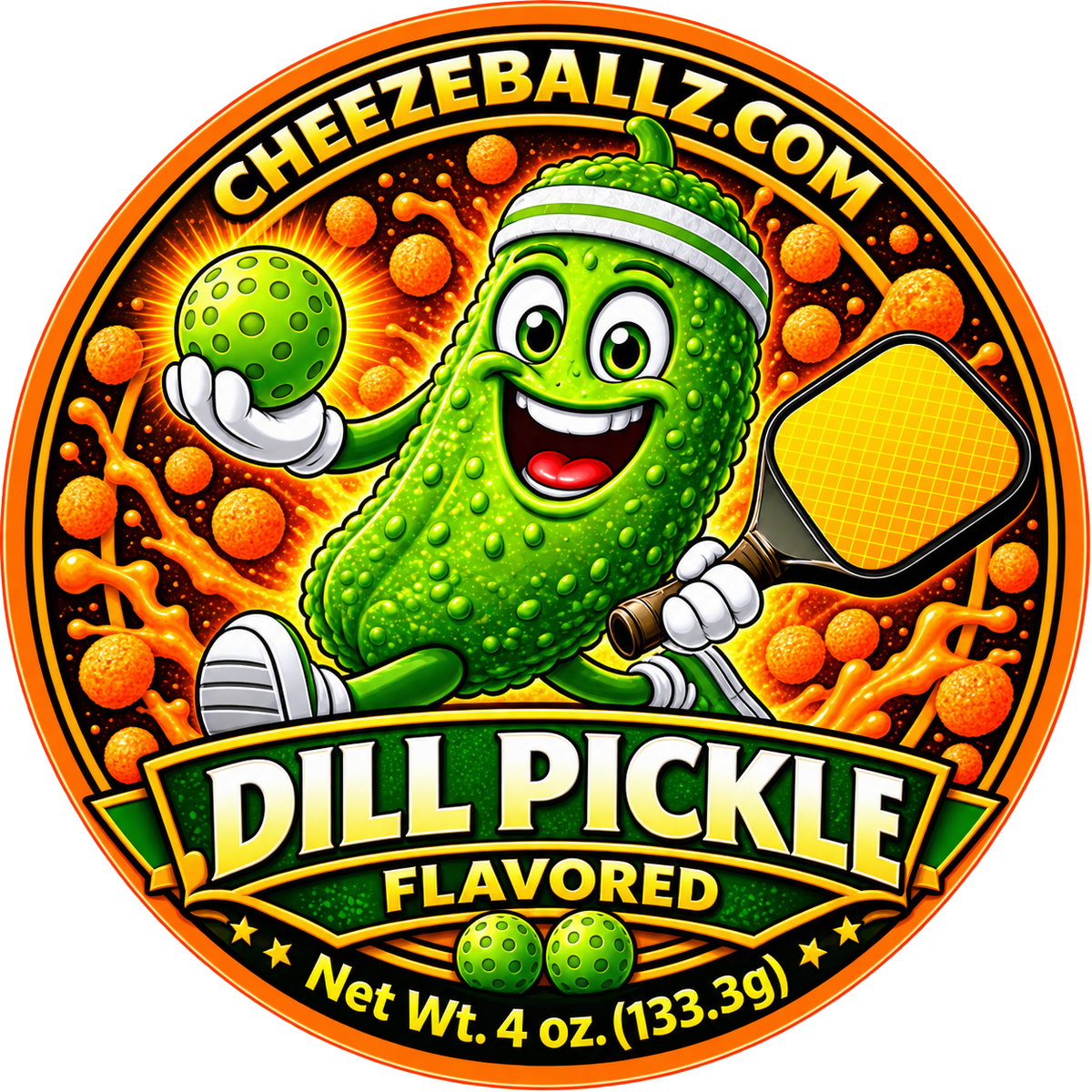 Cheeze Ballz Official 16 oz. Party Tub