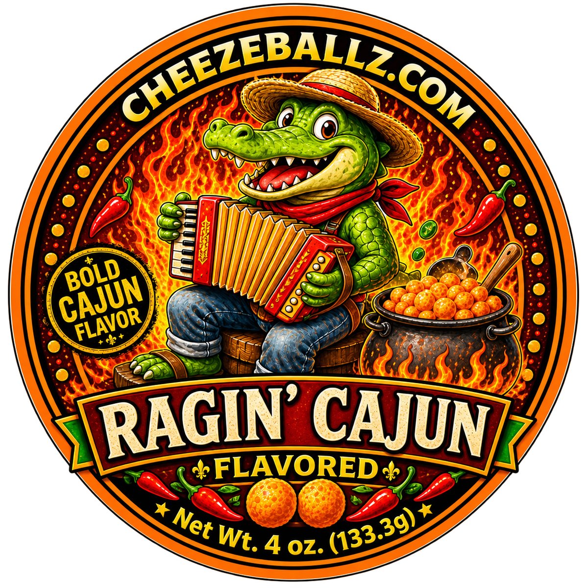 Cheeze Ballz Official 16 oz. Party Tub