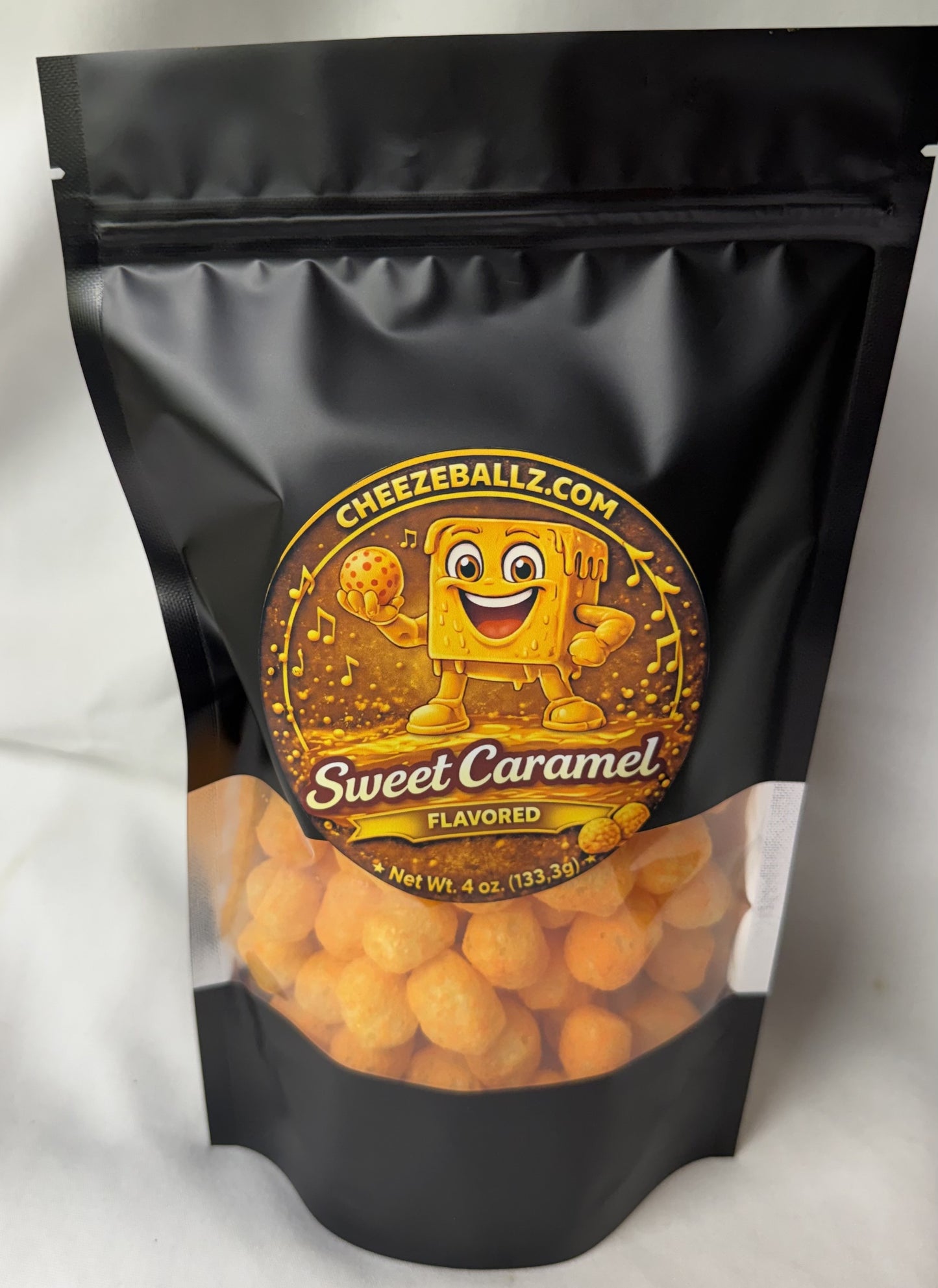 Chedda' Jalapeno - Gourmet Flavored Cheeze Balls - 4 oz. Pouch