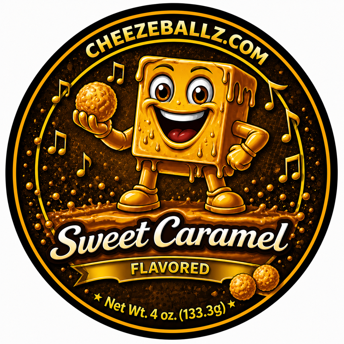 Cheeze Ballz Official 16 oz. Party Tub