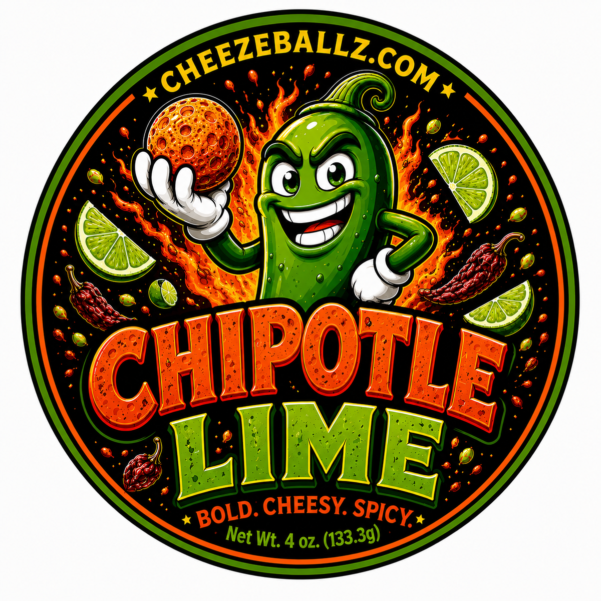 Cheeze Ballz Official 16 oz. Party Tub