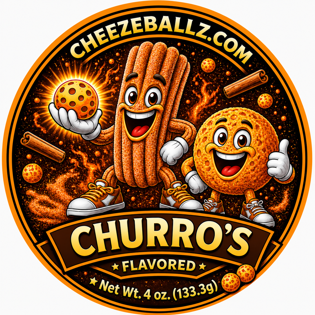 Cheeze Ballz Official 16 oz. Party Tub