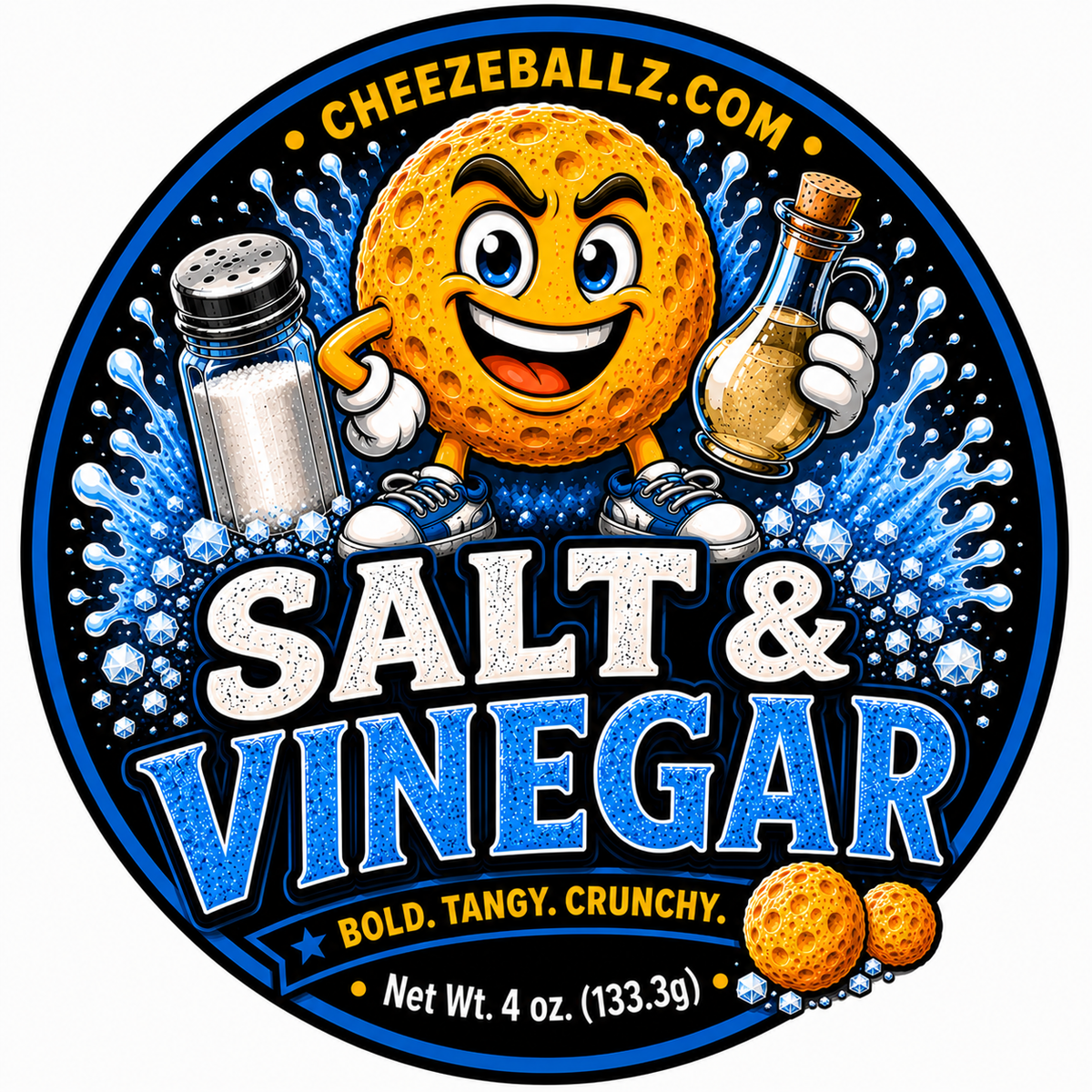 Cheeze Ballz Official 16 oz. Party Tub