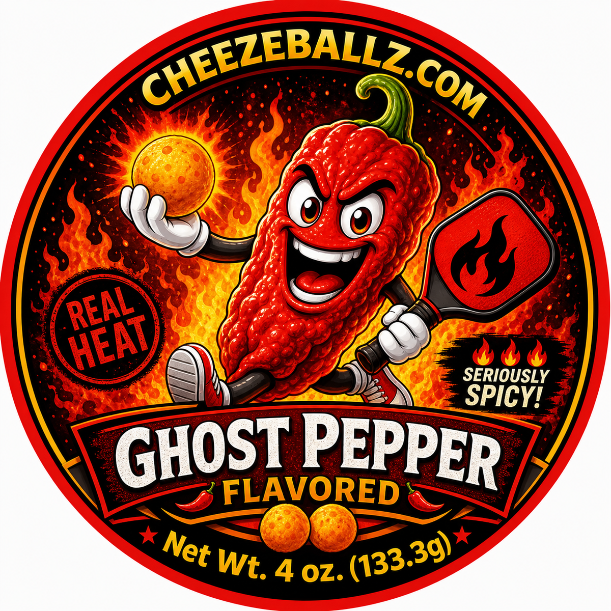 Cheeze Ballz Official 16 oz. Party Tub