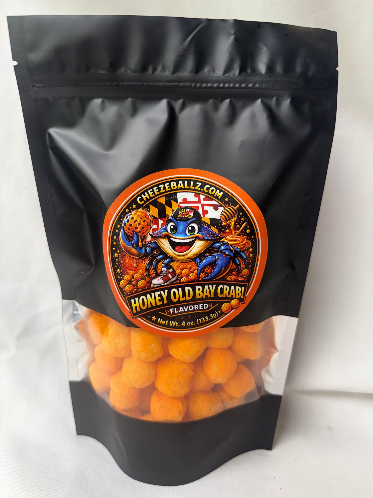 Chedda' Jalapeno - Gourmet Flavored Cheeze Balls - 4 oz. Pouch