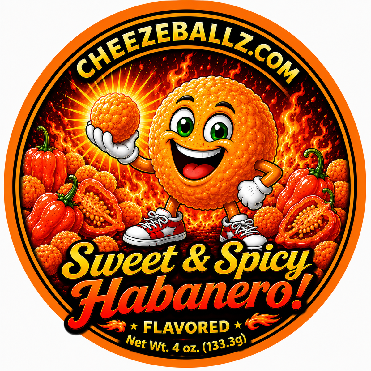 Cheeze Ballz Official 16 oz. Party Tub