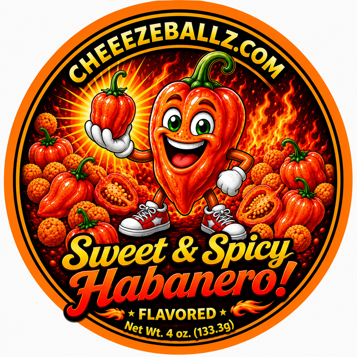 Cheeze Ballz Official 16 oz. Party Tub