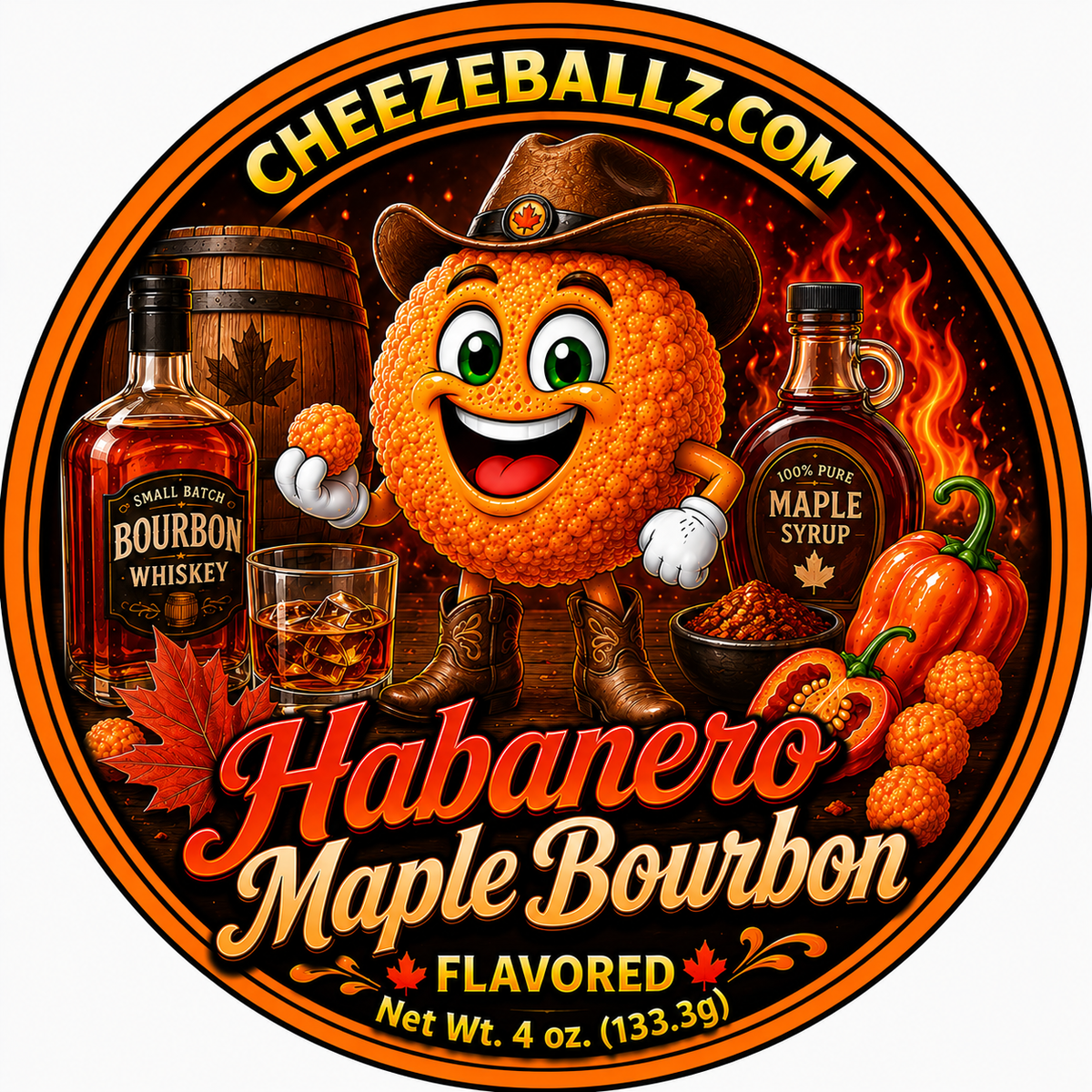 Cheeze Ballz Official 16 oz. Party Tub
