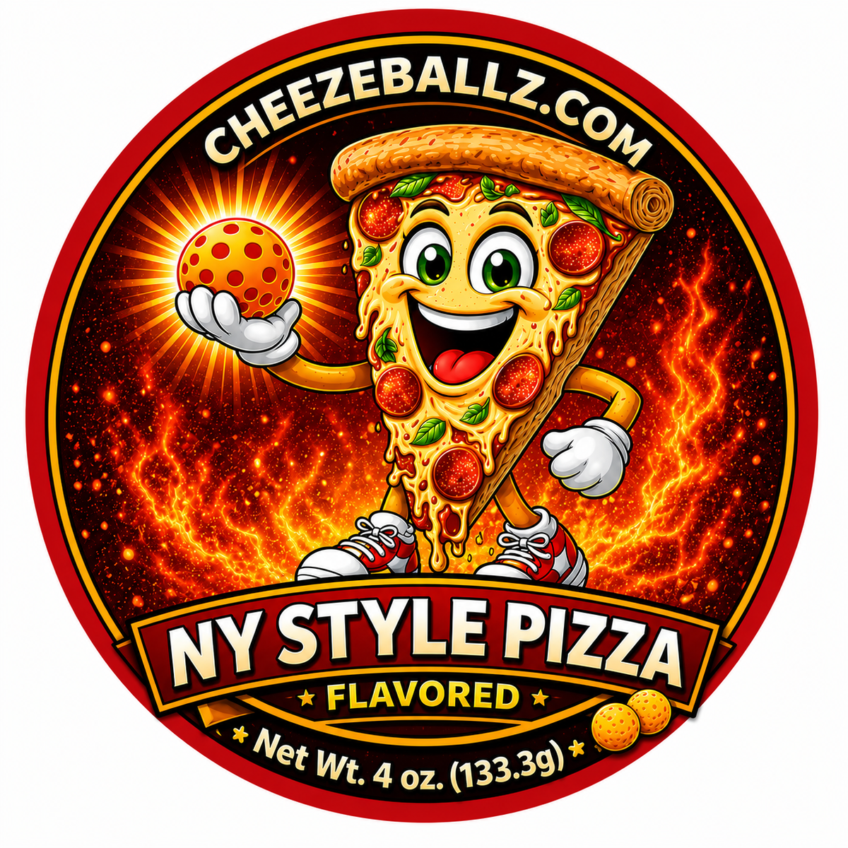 Cheeze Ballz Official 16 oz. Party Tub