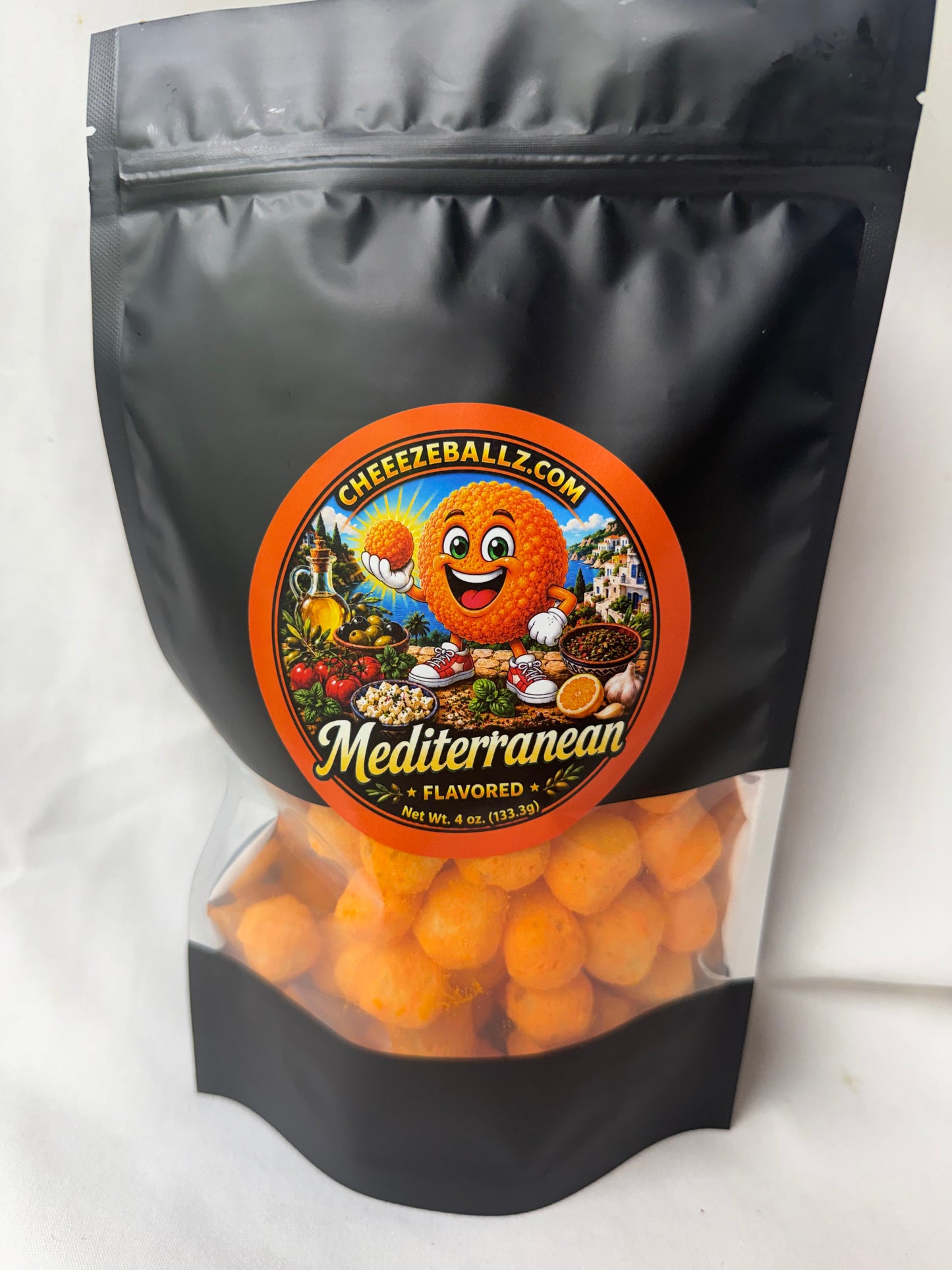 Chedda' Jalapeno - Gourmet Flavored Cheeze Balls - 4 oz. Pouch