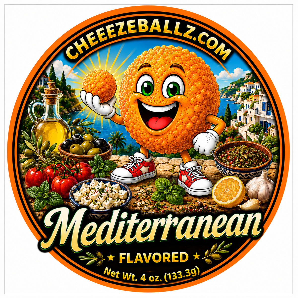 Cheeze Ballz Official 16 oz. Party Tub