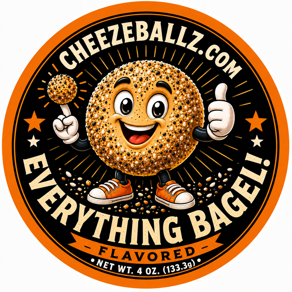 Cheeze Ballz Official 16 oz. Party Tub