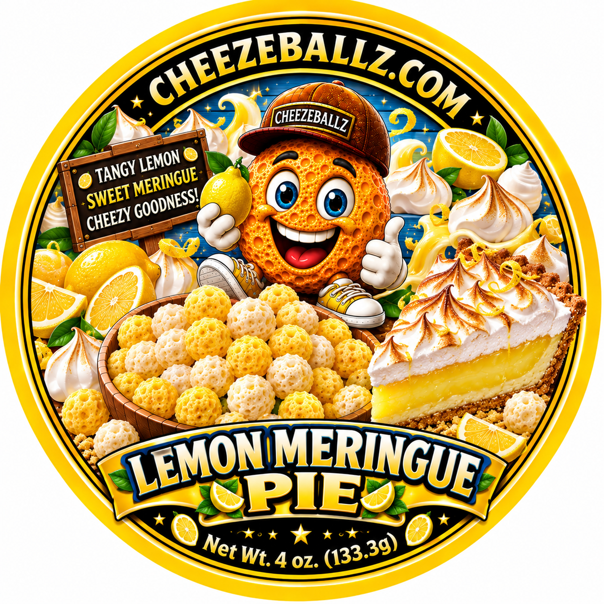 Cheeze Ballz Official 16 oz. Party Tub