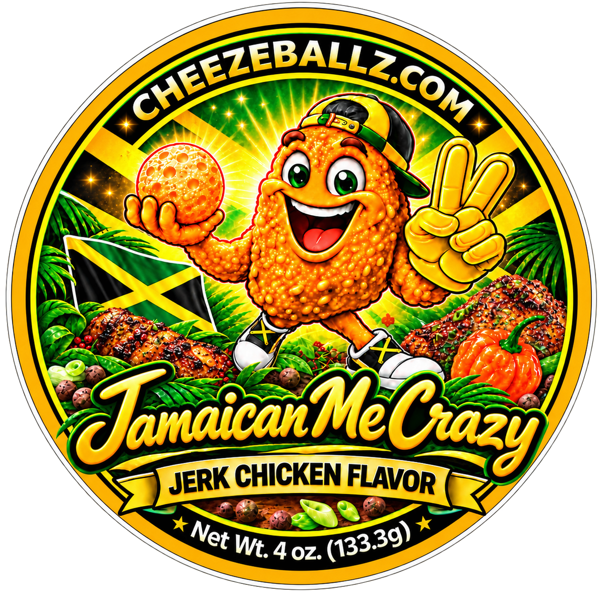 Cheeze Ballz Official 16 oz. Party Tub