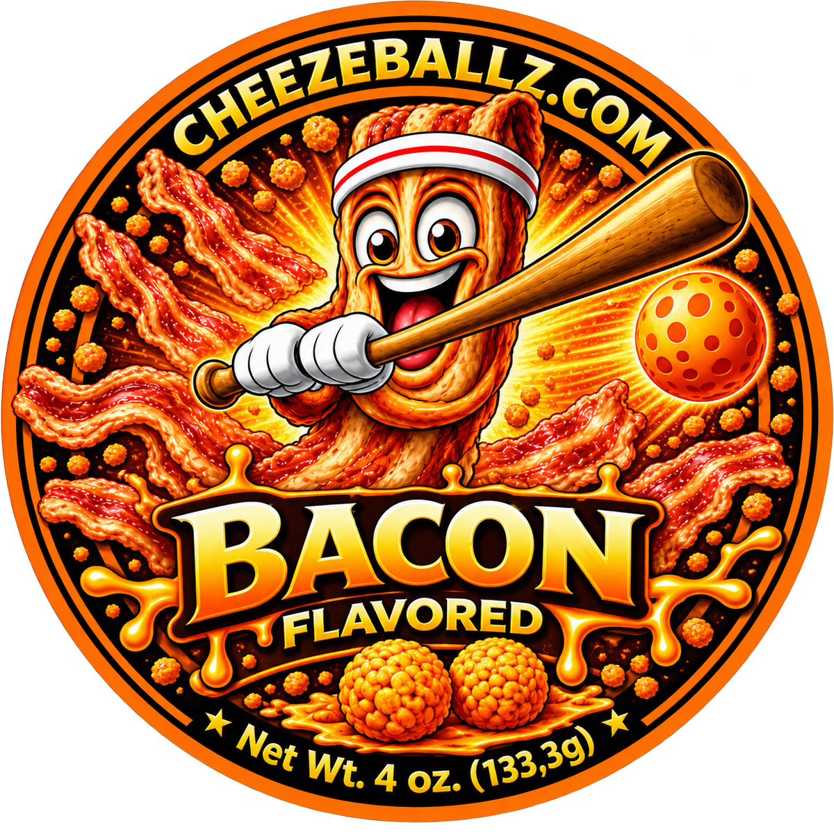 Cheeze Ballz Official 16 oz. Party Tub