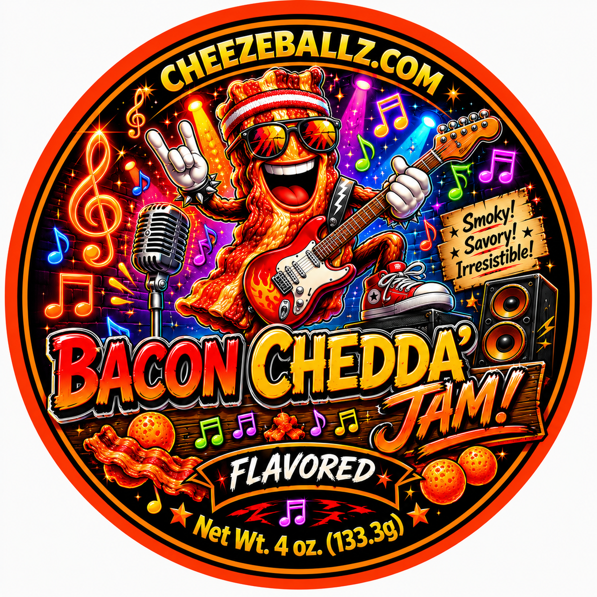 Cheeze Ballz Official 16 oz. Party Tub