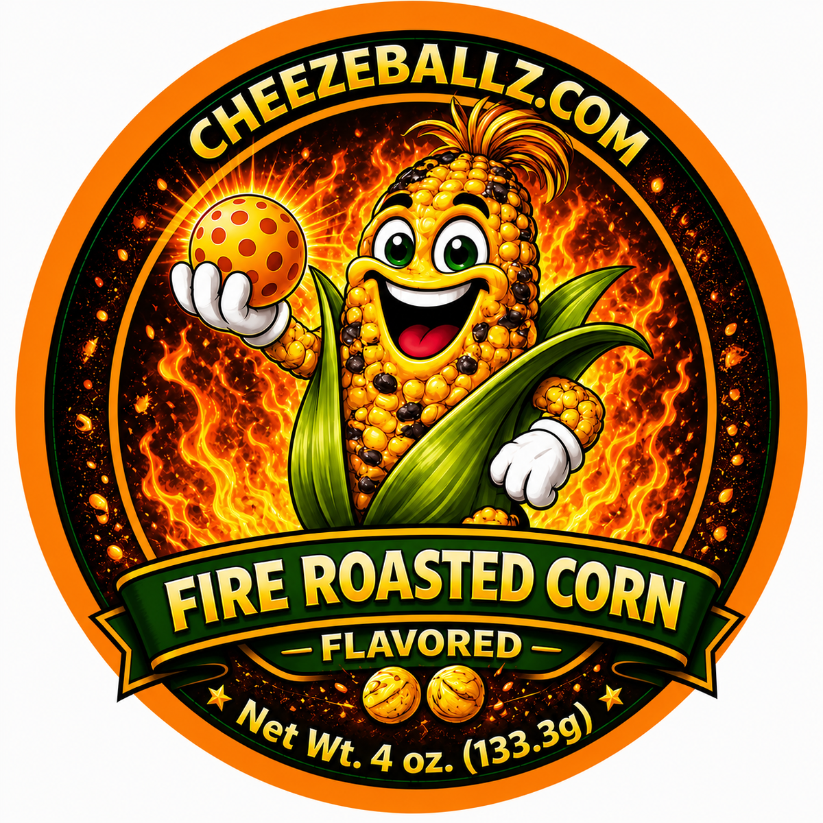 Cheeze Ballz Official 16 oz. Party Tub