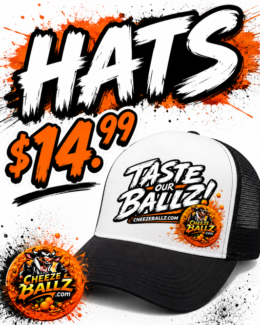 Cheezeballz Official “Taste Our Ballz!” Trucker Hat