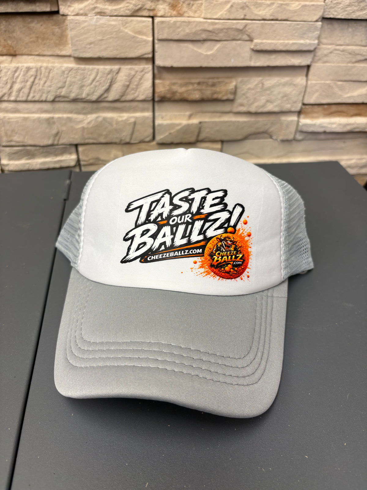 Cheezeballz Official “Taste Our Ballz!” Trucker Hat