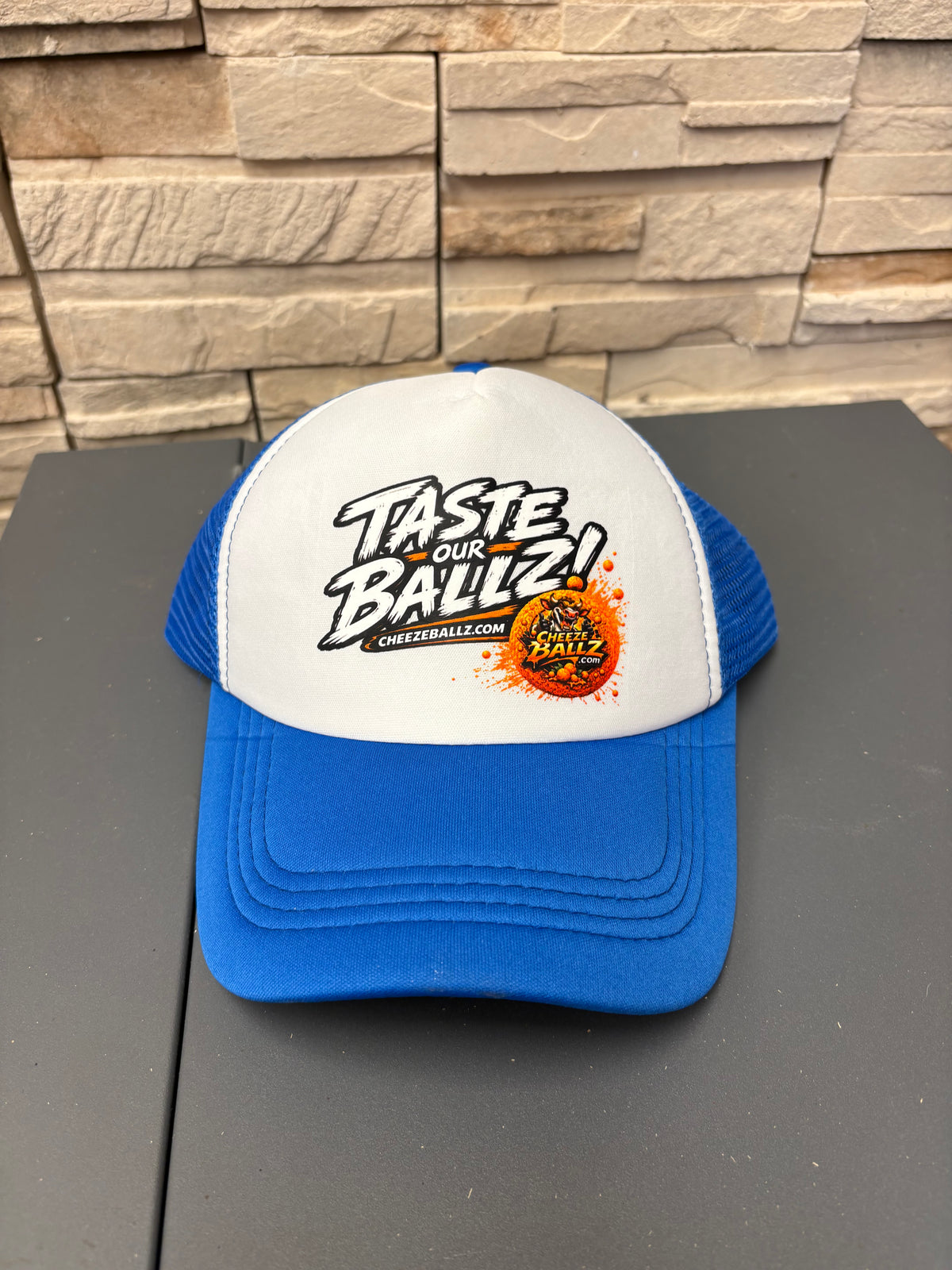 Cheezeballz Official “Taste Our Ballz!” Trucker Hat
