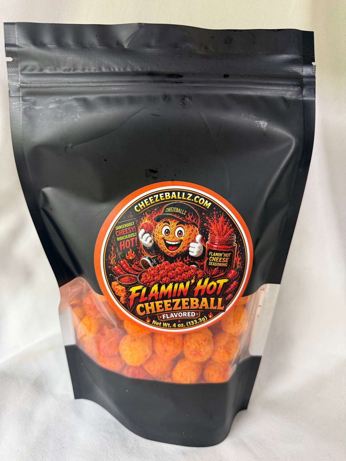Apple Pie Flavored Gourmet Cheeze Ballz - 4oz. Pouch