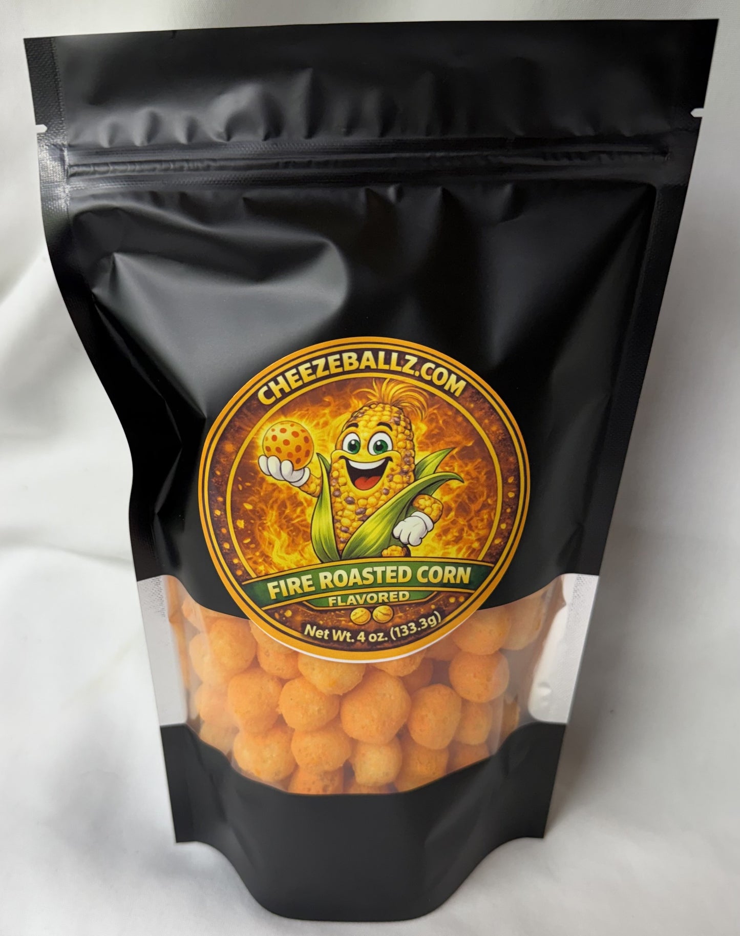 Churro (Cinnamon Sugar) - Gourmet Flavored Cheeze Balls - 4 oz. Pouch